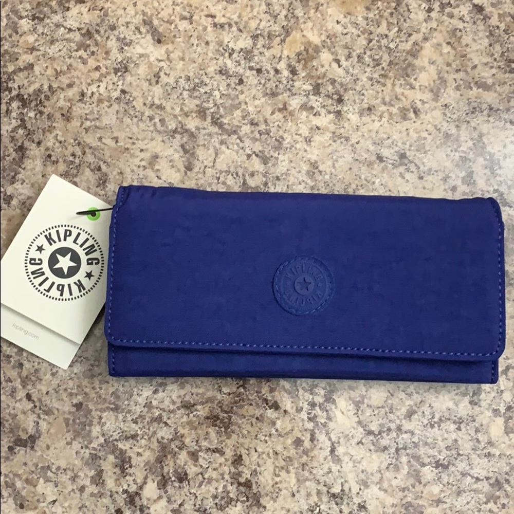 Kipling Blue / Purple Wallet